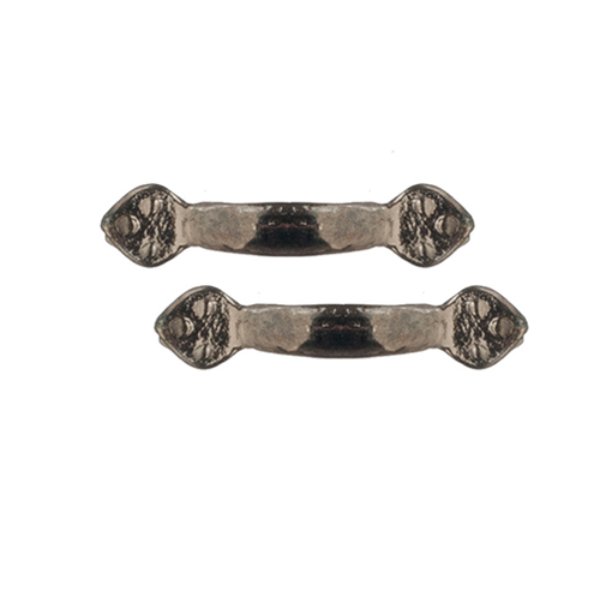 AZS1129 Pulls for Dollhouse Miniature - Black - 2 Piece