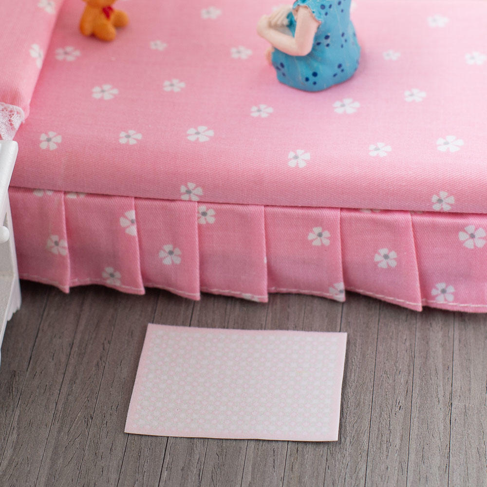 BPRG461 Garden Maze Rug for Dollhouse Miniature