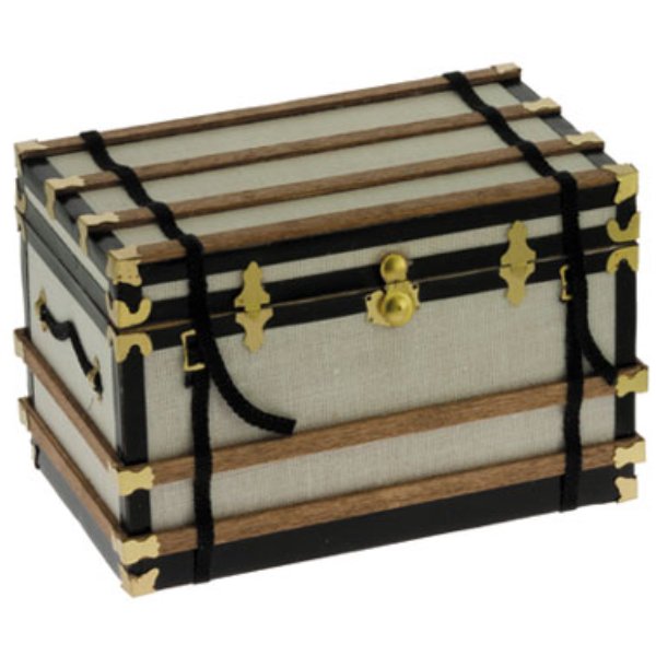 CATS5 Canvas Covered Trunk Kit for Dollhouse Miniature