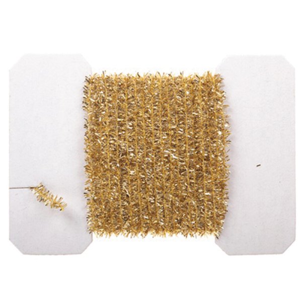CLD102 Tinsel Garland for Dollhouse Miniature - Gold