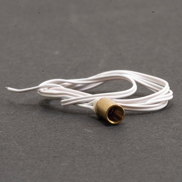 CRS1024 Small Screw Base Socket with Wire Lead for Dollhouse Miniature