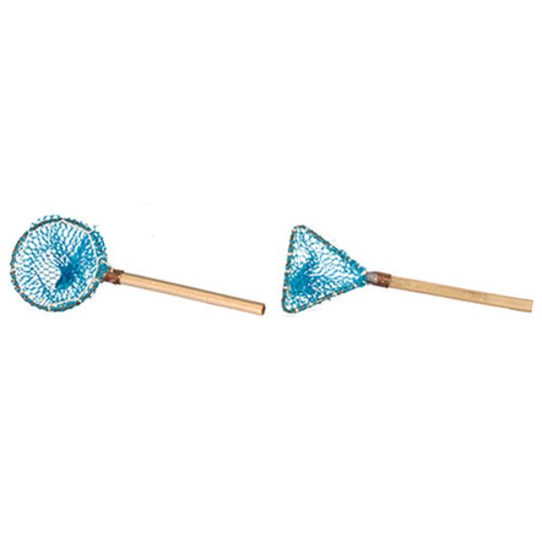 AZG8136 Fishing Nets for Dollhouse Miniature - 2 Piece