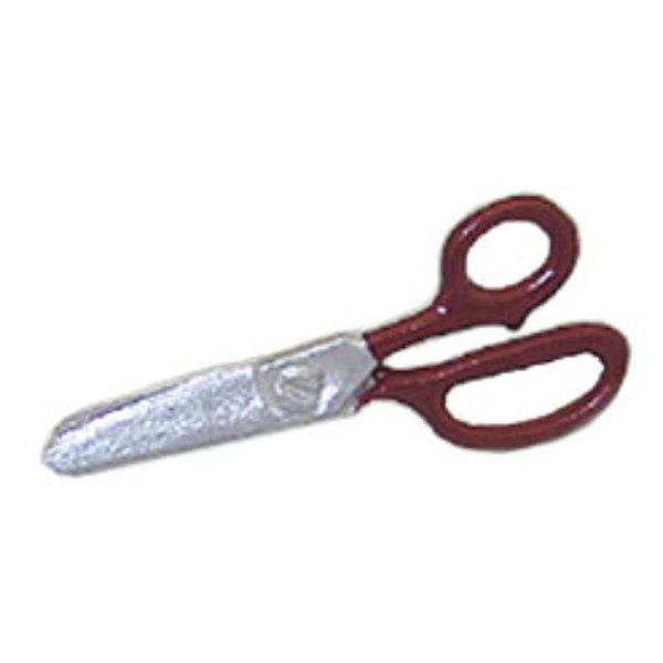ISL2416 Red Handle Scissors for Dollhouse Miniature