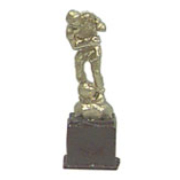 ISL24414 Soccer Trophy for Dollhouse Miniature