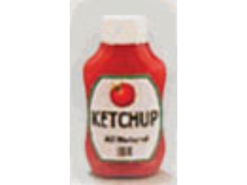 HR54231 Ketchup Squeeze Bottle for Dollhouse Miniatures