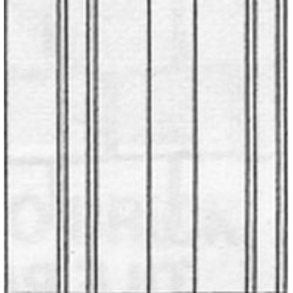 PRE1219 Vertical Steel Siding for Dollhouse Miniature - 0.5 in. Scale