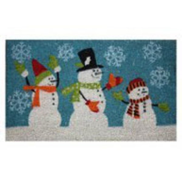 RND295 Snowman Mat for Dollhouse Miniature