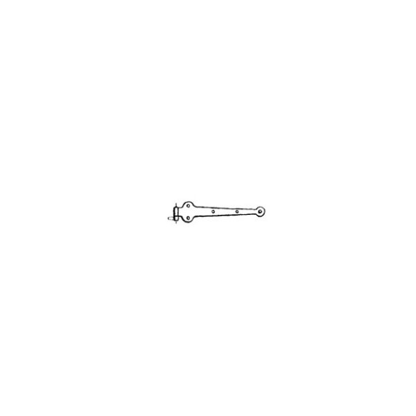 OLDE101 Dutch Colonial Pintle Hinge for Dollhouse Miniatures - Pack of 2
