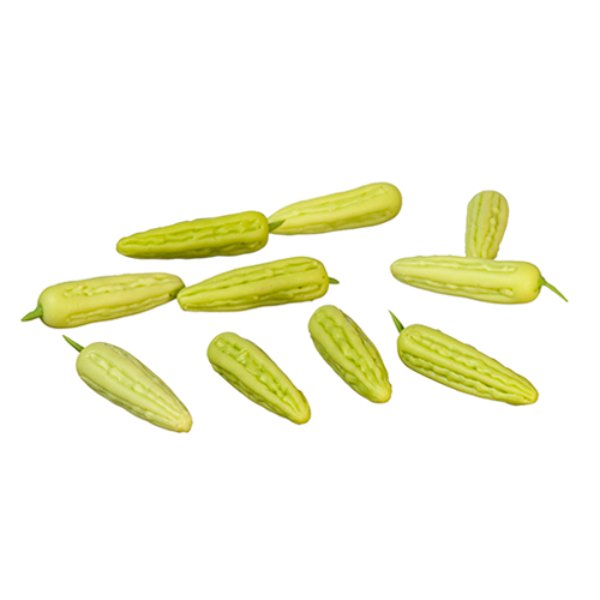 AZG6448 Hot Peppers for Dollhouse Miniature - 10 Piece