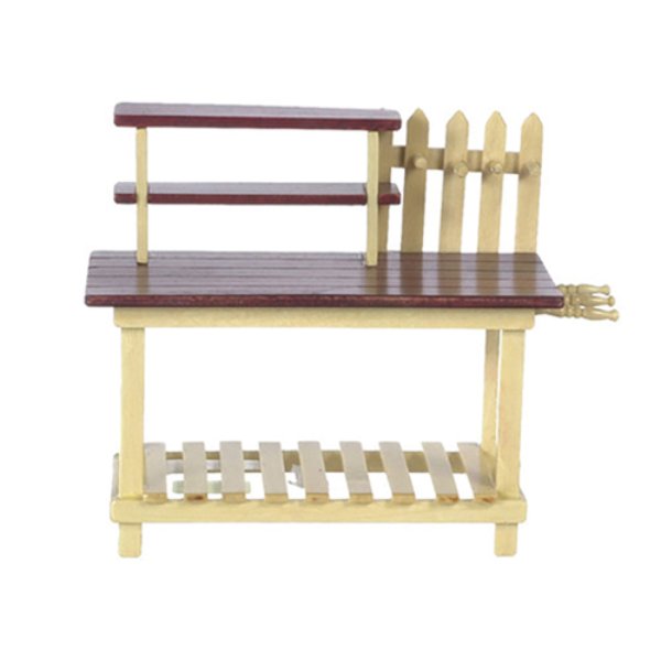 AZT5986 Garden Workbench for Dollhouse Miniature