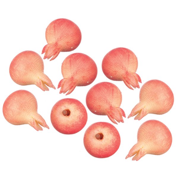 AZG8369 Pomegranate for Dollhouse Miniature - 10 Piece