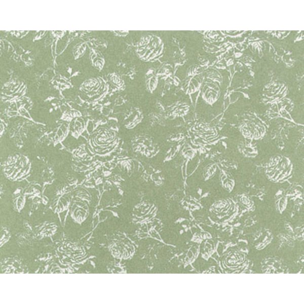 MG121D26 Tiffany Reverse Wallpaper for Dollhouse Miniature - Seafoam - 3 Piece