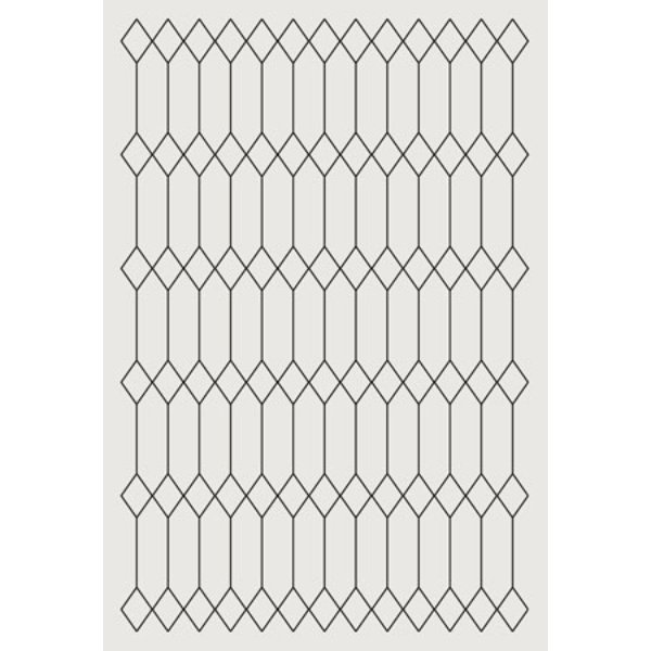 SLIM29 Adaptable Tudor Panes for Dollhouse Miniature - Extra Large