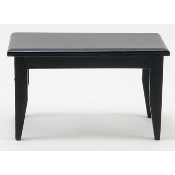 CLA10981 Table for Dollhouse Miniature, Black