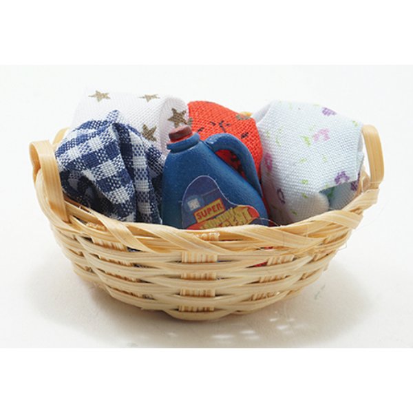 IM65222 Laundry Basket for Dollhouse Miniature
