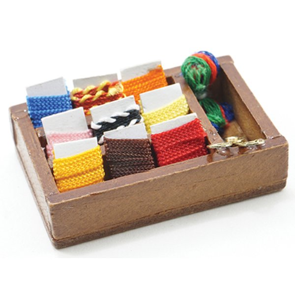 IM65297 Replacement Sewing Basket for Dollhouse Miniature