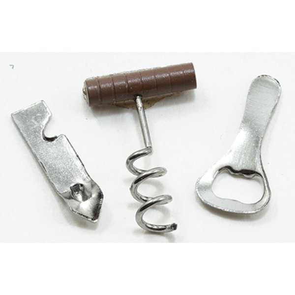 IM65552 Can Opener Set for Dollhouse Miniature