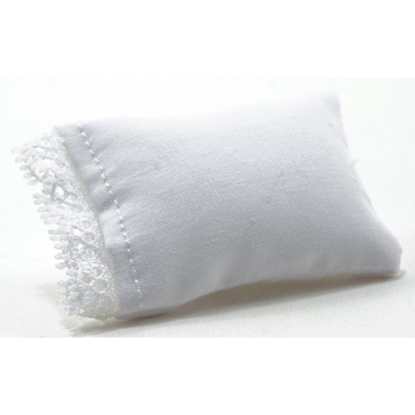 IM65681 Pillow for Dollhouse Miniature, White