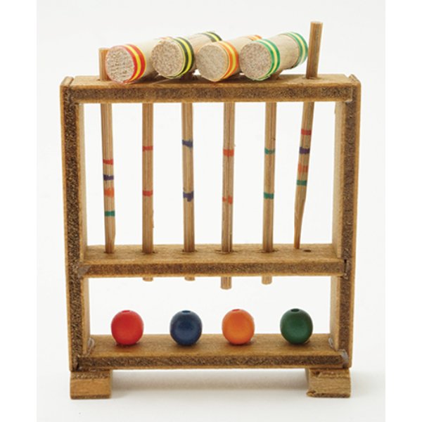 IM66365 Croquet Set for Dollhouse Miniature