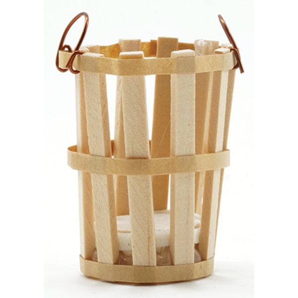 IM66430 Basket for Dollhouse Miniature - Tall