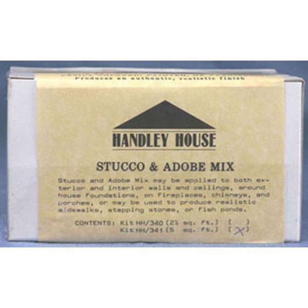 HH341 5 Sq. ft. Stucco & Adobe Mix for Dollhouse Miniature