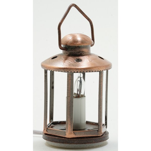 MH1061 12V Copper Lantern for Dollhouse Miniature