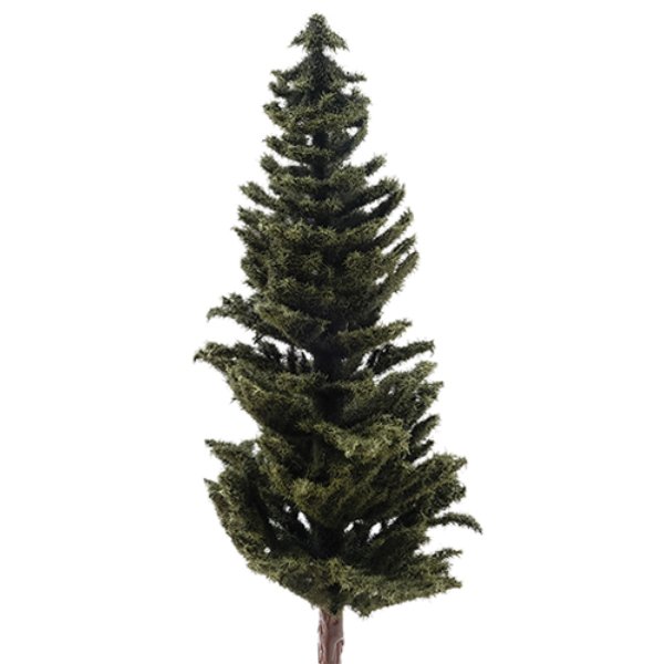 CA0557 8 in. Conifer Tree on Spike for Dollhouse Miniature