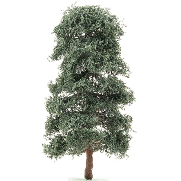 CA3535 8 in. Dark Green Oak Tree on Spike for Dollhouse Miniature