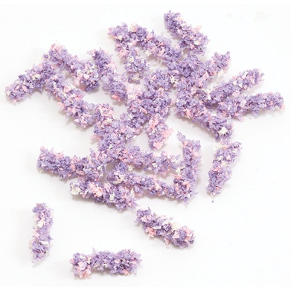 CAWSBL Wisteria Blooms for Dollhouse Miniature - 25 Piece