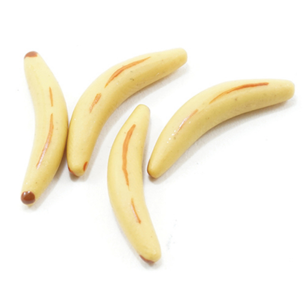 IM65092 Bananas for Dollhouse Miniature, Pack of 4