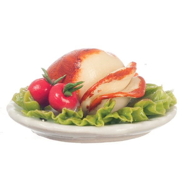 AZG7127 Sliced Turkey for Dollhouse Miniature
