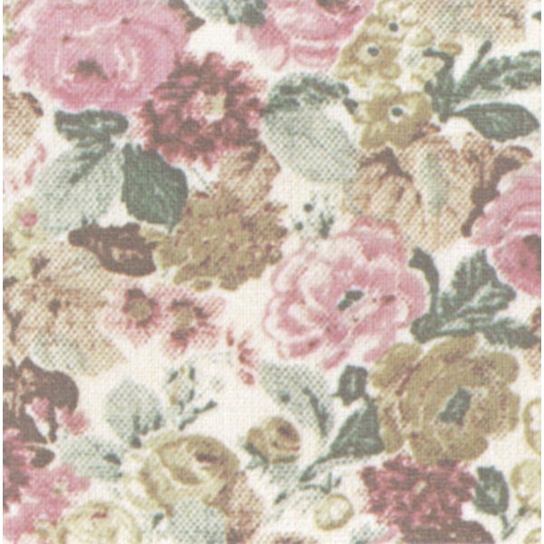MG30D72 Primrose Wallpaper for Dollhouse Miniature - Multi Color - 3 Piece