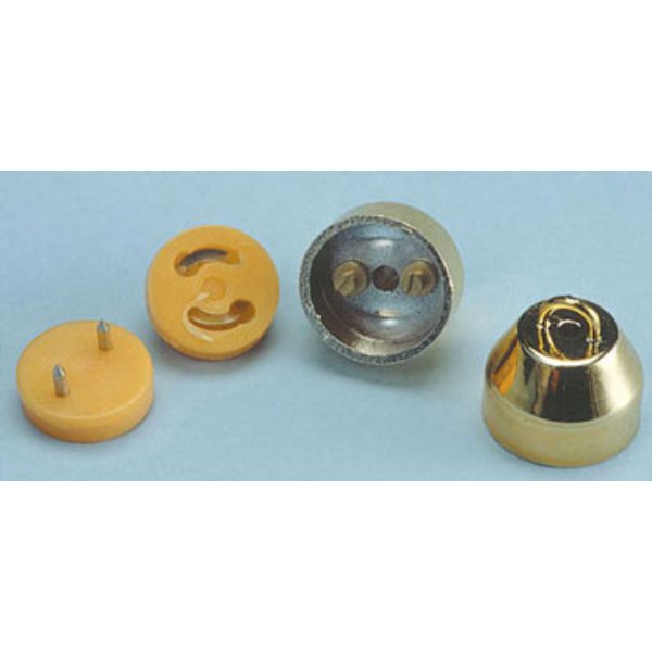 CK800 Brass Ceiling Canopy with Eyelet for Dollhouse Miniature