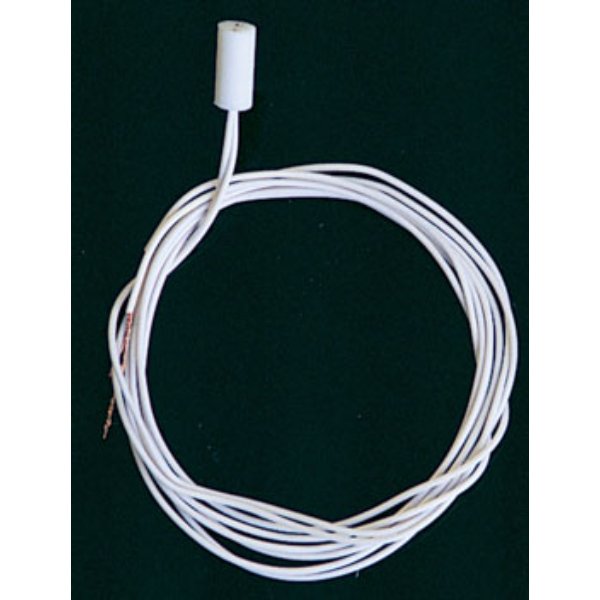 CK1010-16 0.18 in. Candle Socket with 12 in. White Wire for Dollhouse Miniature