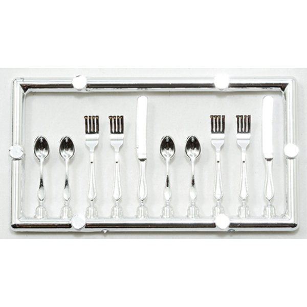 IM65171 Table Setting Silverware for Dollhouse Miniature - 20 Piece