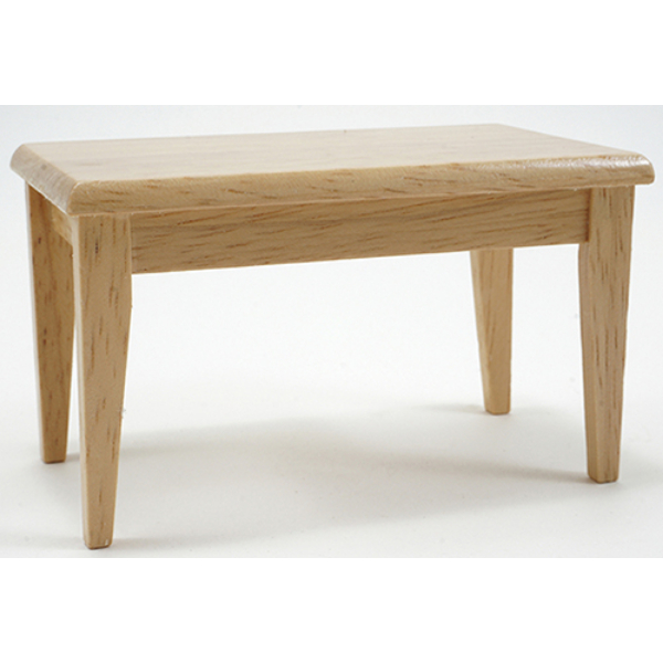 CLA03483 Kitchen Table for Dollhouse Miniature, Oak