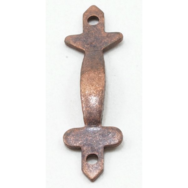 CLA05519 Door Pulls for Dollhouse Miniature - Oil Rubbed Bronze - Pack of 2