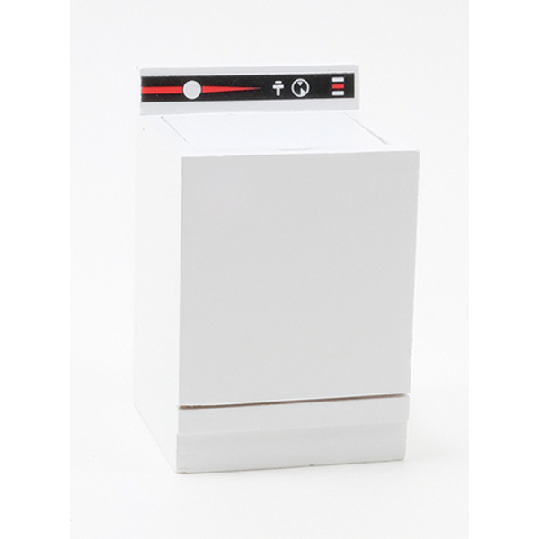 CLA12001 Washer for Dollhouse Miniature, White