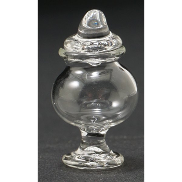 IM65046 Glass Jar with Lid for Dollhouse Miniature