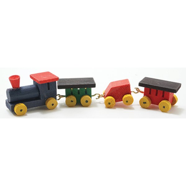IM65229 Train Set for Dollhouse Miniature - 4 Piece