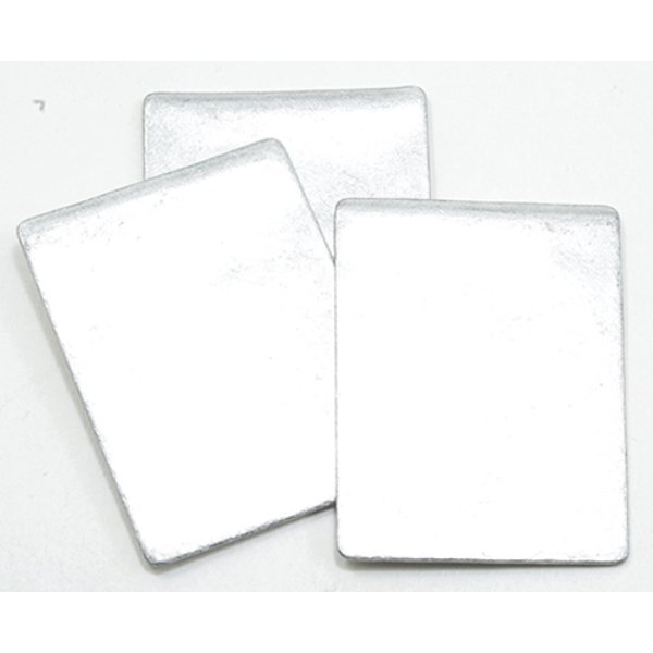 IM65596 Aluminum Cookie Sheets for Dollhouse Miniature - 3 Piece