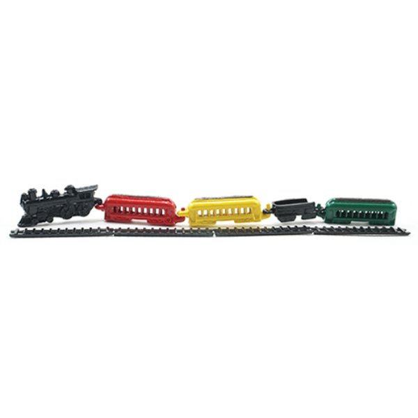 IM65370 Train Set for Dollhouse Miniature - 9 Piece