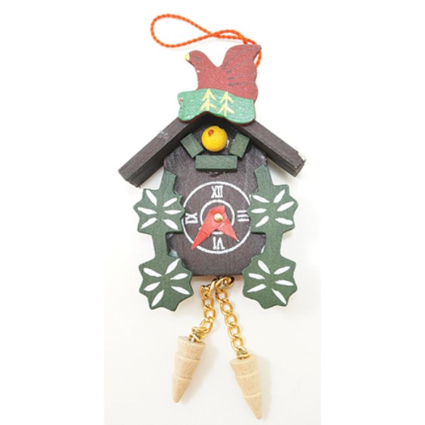 IM66065 Painted Cuckoo Clock for Dollhouse Miniature