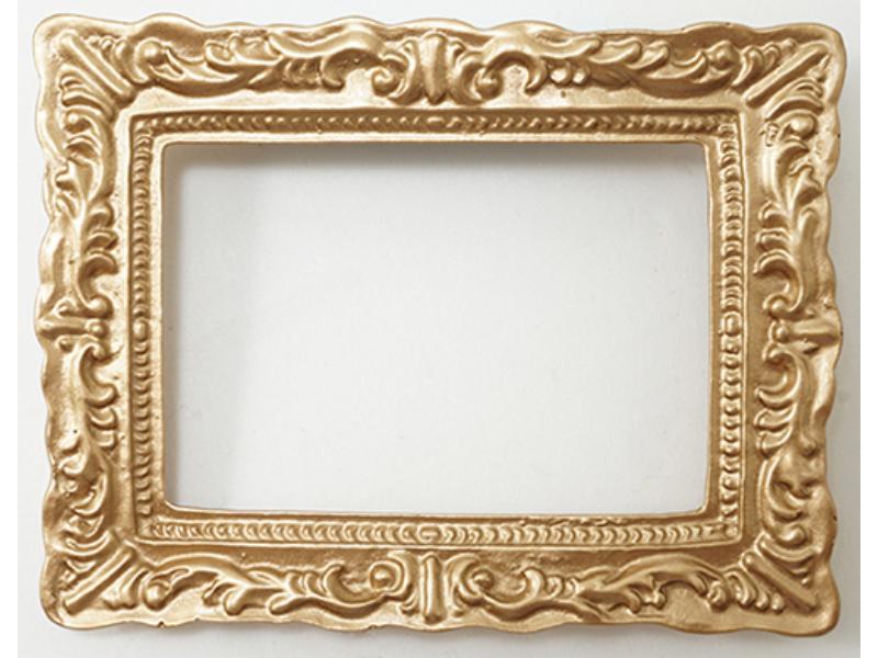 IM66150 Antique Gold Frame for Dollhouse Miniatures