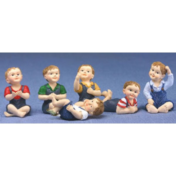 DDL1209 Assorted Young Boy for Dollhouse Miniature
