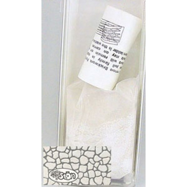 SW513 1 Sq. ft. Magic Stone for Dollhouse Miniature - White