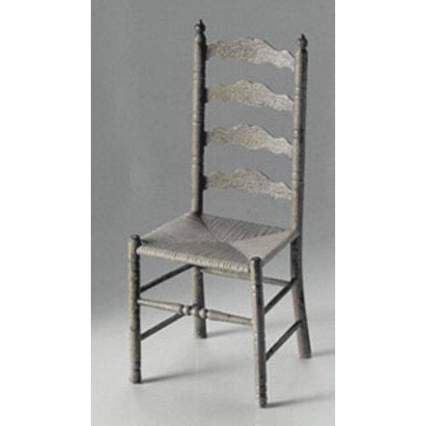 CB2402 M-520 Ladderback Chair for Dollhouse Miniature Kit