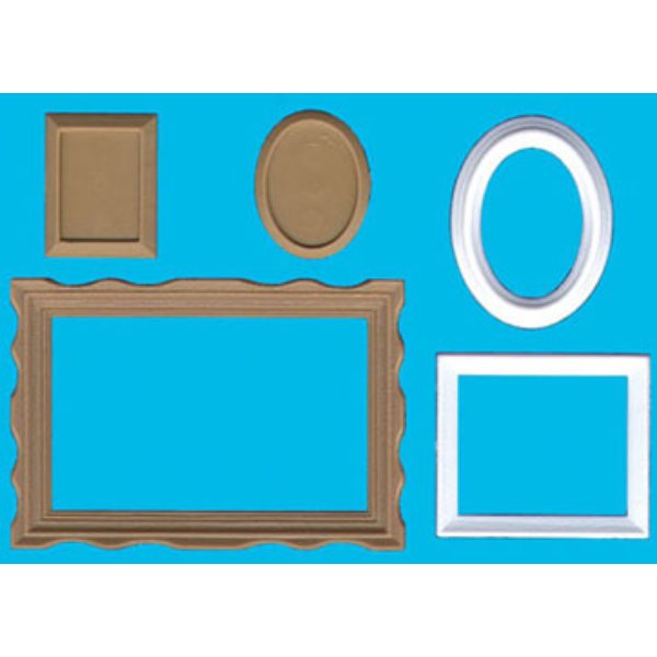 CB2701 Assorted Color Frames for Dollhouse Miniature