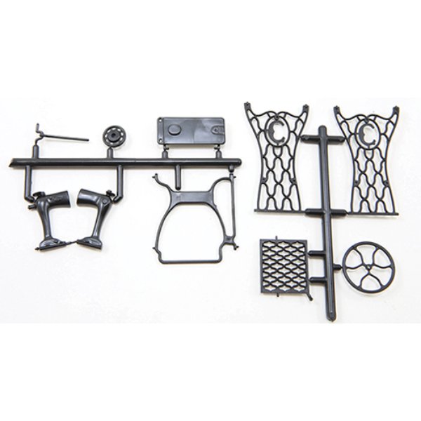 CBSM Sewing Machine Parts Kit for Dollhouse Miniature