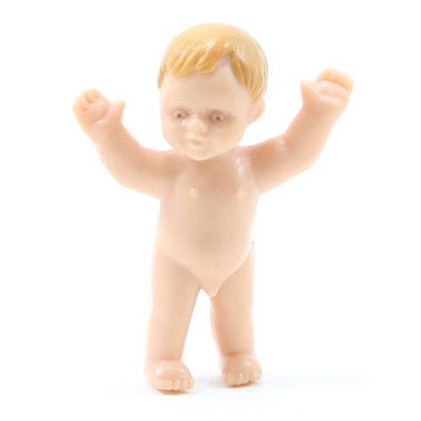 MUL2210B Standing Baby for Dollhouse Miniature